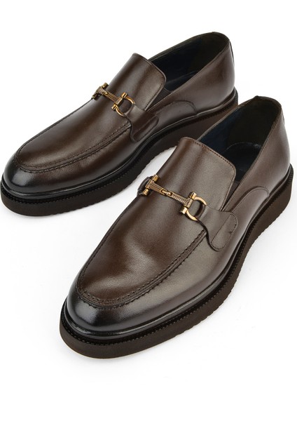 Erkek Deri Klasik Ayakkabı 15148Z872 Kahve indirimleri