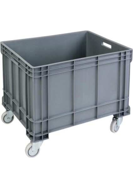 Tekerlekli Plastik Taşıma Kasası 70X50X45 cm Çamaşır Sepeti Kırılmaz Malzeme Ömürlük Kullanım fiyatları