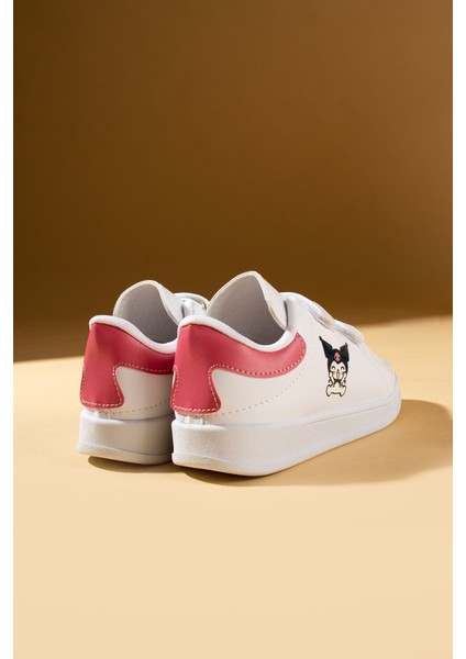 Rahat Taban Cırtlı Baskılı Çocuk Sneakers 001-702-24