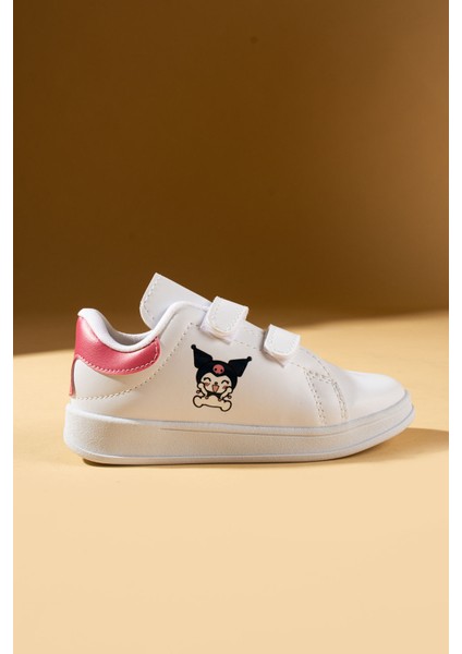 Rahat Taban Cırtlı Baskılı Çocuk Sneakers 001-702-24
