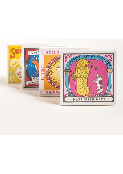 Charlotte Farmer Reındeer Ahşap Kibrit Hediyelik Eşya 11x11x3 Cm Renkli fiyatları