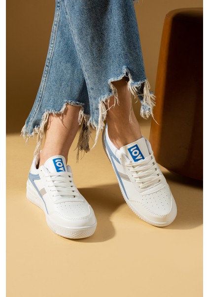 Bağcıklı Air Taban Kadın Sneakers 001-1002-25MAVI fiyatları