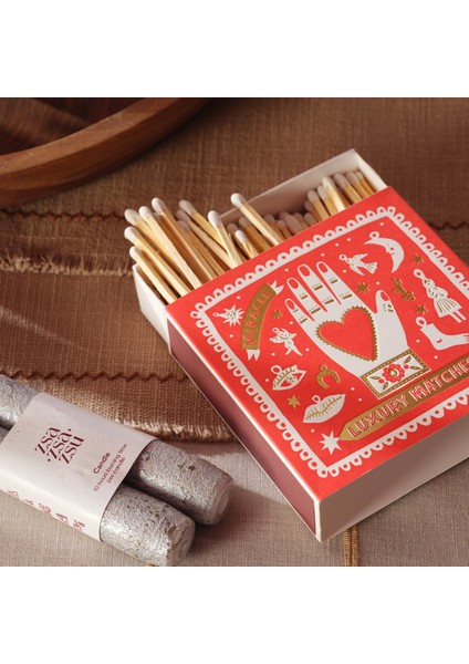 Mıracle Luxury Ahşap Kibrit Hediyelik Eşya 11x11x3 Cm Renkli fiyatları