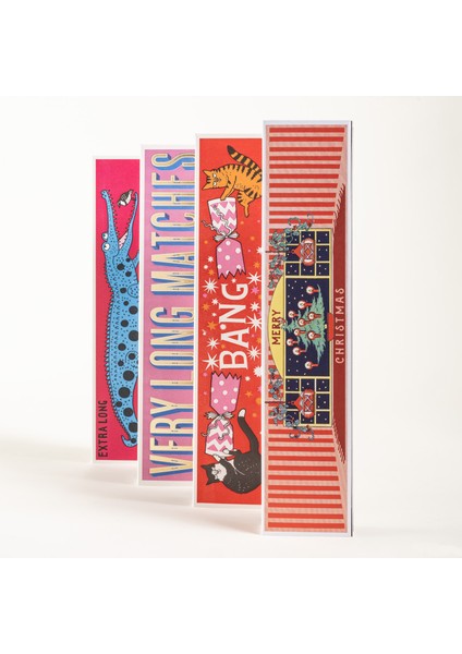 Chrıstmas At Home Ahşap Kibrit Hediyelik Eşya 6x29x3 Cm Renkli modelleri