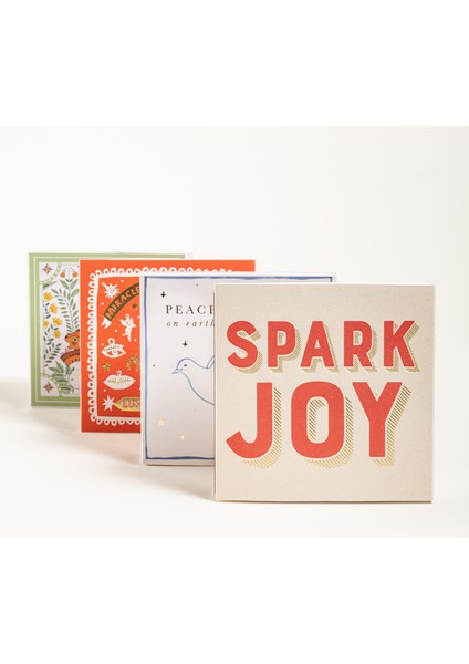 Spark Joy Ahşap Kibrit Hediyelik Eşya 11x11x3 Cm Renkli fiyatları