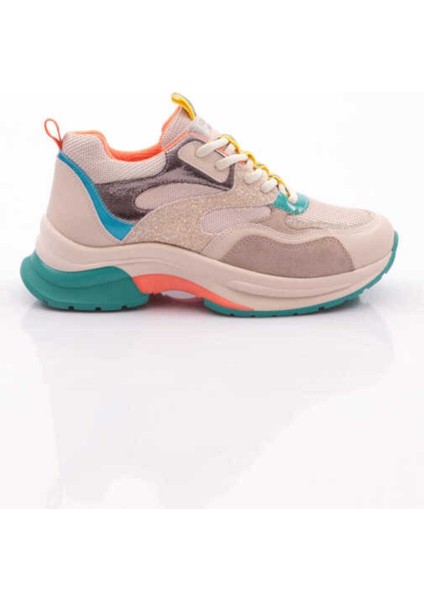 Dgn Bej Kadın Sneaker Ayakkabı DGN.30162-2027 modelleri