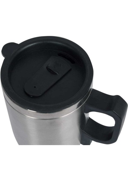 Araç Içi Su Isıtıcı Çelik Oto Kettle Termos Kupa Bardak Metal 12V 500ML