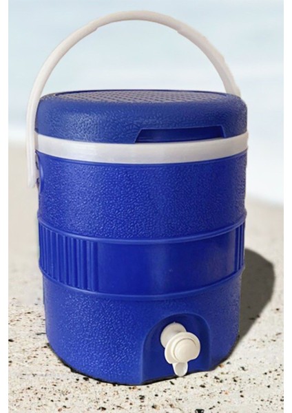 Soğuk Su Termosu 5 Litre Kamp Termosu Suyu Soğuk Tutan Termos Vanalı 5 Lt
