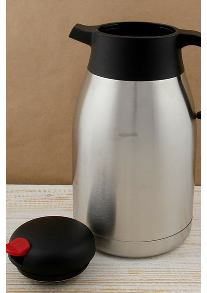 Penguen 2.5 Lt Çift Kat Çelik Çay Termos