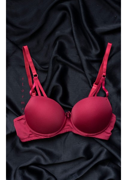 Iç Giyim Kadın Askı Detaylı Destekli Sütyen 1653