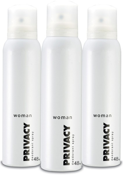 48H Sprey Deodorant 150 ml x 3 Adet