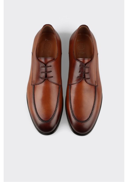 Taba Deri Erkek Klasik Ayakkabı fırsatları