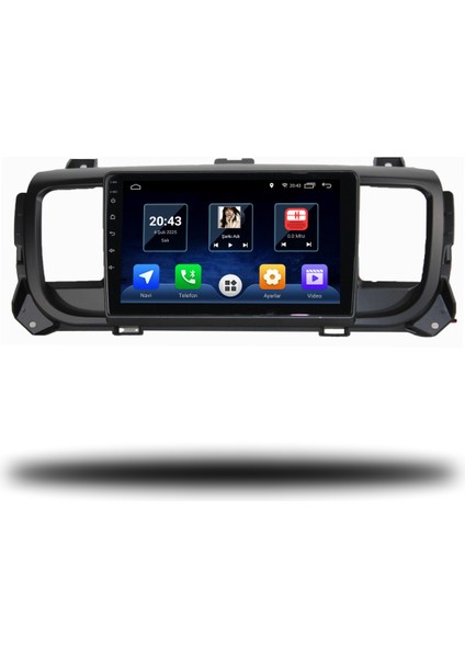 Martechno Opel Vivaro 2017-2023 Uyumlu Android Multimedya 4gb Ram 64GB Hafıza