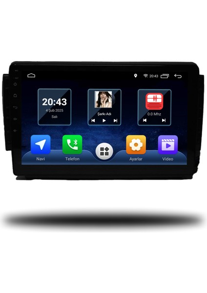 Martechno Peugeot 208 2012-2020 Uyumlu Android Multimedya 4gb Ram 64GB Hafıza
