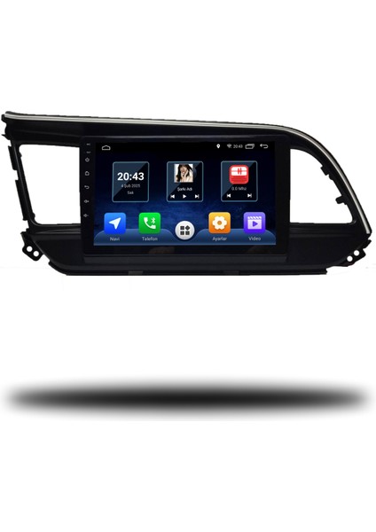 Martechno Hyundai Elantra 2019-2020 Uyumlu Android Multimedya 4gb Ram 64GB Hafıza