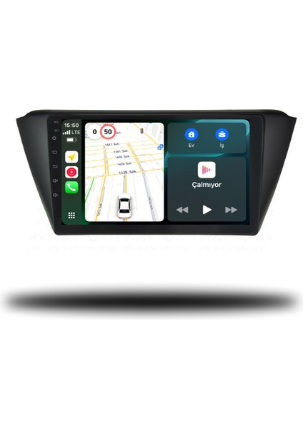 Martechno Skoda Fabia 2015-2020 Uyumlu Android Multimedya 4gb Ram 64GB Hafıza