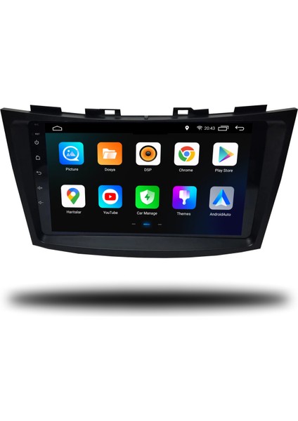 Martechno Suzuki Swift Android Carplay Multimedya 2011-2016 4gb Ram 4gb Ram 64GB Hafıza