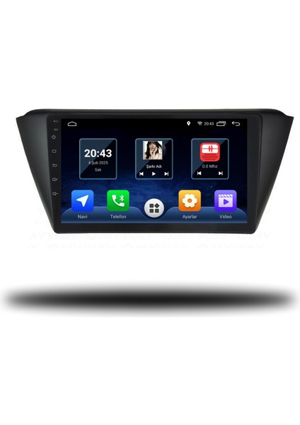 Martechno Skoda Fabia 2015-2020 Uyumlu Android Multimedya 4gb Ram 64GB Hafıza
