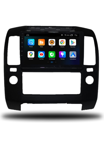 Martechno Nissan Navara 2006-2010 Uyumlu Android Multimedya 4gb Ram 64GB Hafıza
