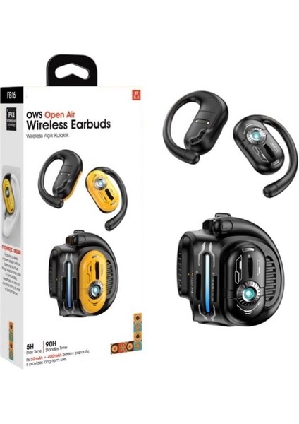 FB016 Ows Open Hair Bt5.4 Wireless Kablosuz Airbuds - Ipx4 Su Geçirmez Açık Bluetooth Kulaklık Teknolojisi