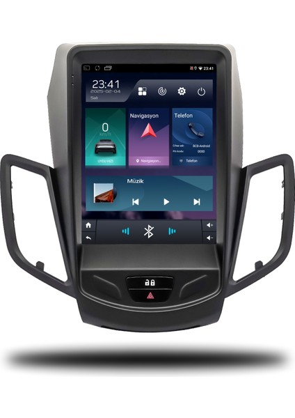 Martechno Ford Fiesta Tesla 2009-2012 Uyumlu Android Multimedya 4gb Ram 64GB Hafıza