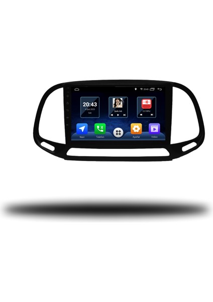 Martechno Fiat Doblo 2015-2022 Uyumlu Android Multimedya 4gb Ram 64GB Hafıza