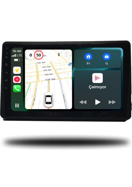 Martechno Dacia Duster 2018-2022 Uyumlu Android Multimedya 4gb Ram 64GB Hafıza