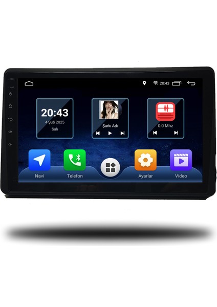 Martechno Dacia Duster 2018-2022 Uyumlu Android Multimedya 4gb Ram 64GB Hafıza