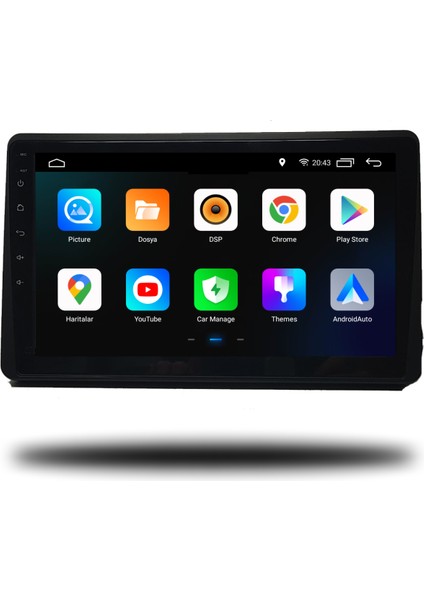 Martechno Dacia Duster 2018-2022 Uyumlu Android Multimedya 4gb Ram 64GB Hafıza