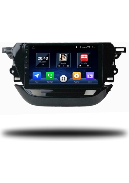 Martechno Opel Corsa F 2020-2023 Uyumlu Android Multimedya 4gb Ram 64GB Hafıza