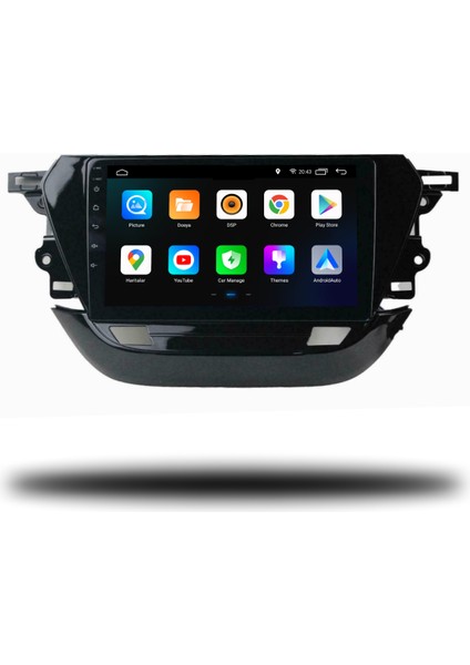 Martechno Opel Corsa F 2020-2023 Uyumlu Android Multimedya 4gb Ram 64GB Hafıza