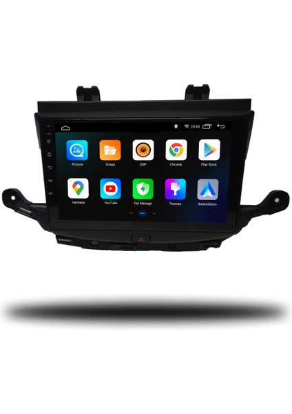 Martechno Opel Astra K 2015-2021 Uyumlu Android Multimedya 4gb Ram 64GB Hafıza