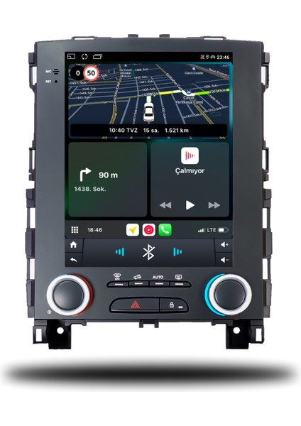 Martechno Renault Megane 4 Tesla 2017-2023 Android Multimedya 4gb Ram 64GB Hafıza