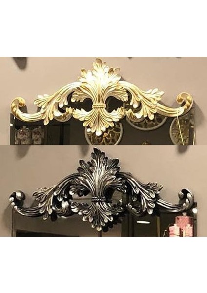 Sarmaşık ve Yaprak Kabartma Aplik Silikon Kalıp K-599