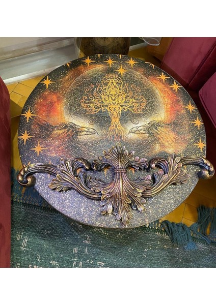 Sarmaşık ve Yaprak Kabartma Aplik Silikon Kalıp K-599