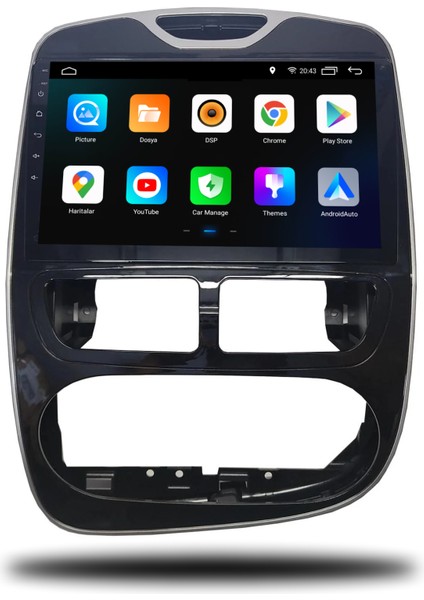 Martechno Renault Clio 4 2013-2015 Android Multimedya 4gb Ram 32GB Hafıza