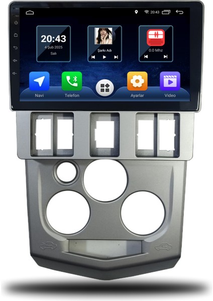 Martechno Dacia Logan 2004-2008 Uyumlu Android Multimedya 4gb Ram 32GB Hafıza