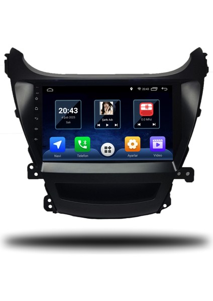 Martechno Hyundai Elantra 2014 Uyumlu Android Multimedya 4gb Ram 32GB Hafıza