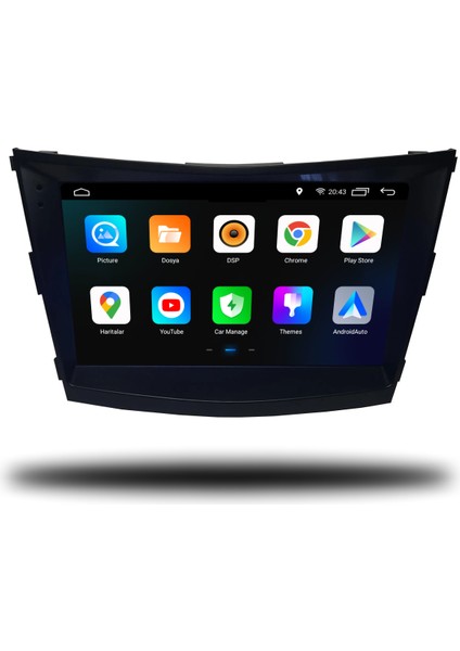Martechno Ssangyong Tivoli 2015-2019 Uyumlu Android Multimedya 4gb Ram 32GB Hafıza