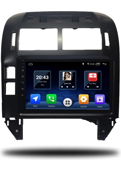 Martechno Volkswagen Polo 2003-2009 Uyumlu Android Multimedya 4gb Ram 32GB Hafıza