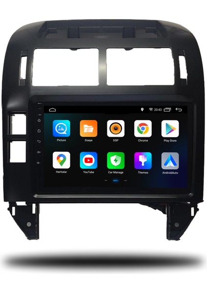 Martechno Volkswagen Polo 2003-2009 Uyumlu Android Multimedya 4gb Ram 32GB Hafıza