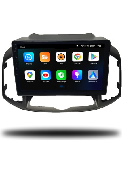 Martechno Chevrolet Captiva 2012-2015 Uyumlu Android Multimedya 4gb Ram 32GB Hafıza