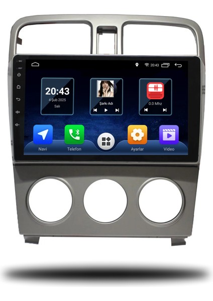 Martechno Subaru Impreza 2002-2007 Uyumlu Android Multimedya 4gb Ram 32GB Hafıza