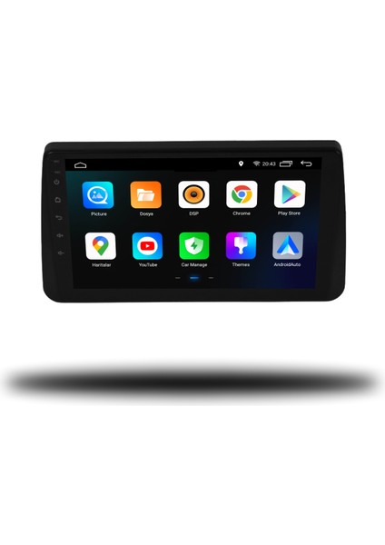 Martechno Fiat Egea Cross 2015-2023 Uyumlu Android Multimedya 4gb Ram 32GB Hafıza