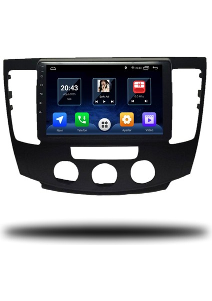 Martechno Hyundai Sonata 2009-2012 Uyumlu Android Multimedya Manuel Klima 4gb Ram 32GB Hafıza