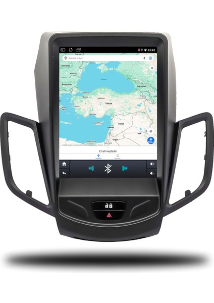 Martechno Ford Fiesta Tesla 2013-2014 Uyumlu Android Multimedya 4gb Ram 32GB Hafıza