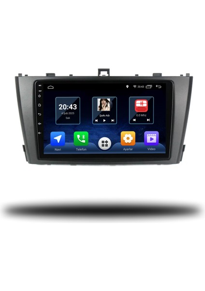 Martechno Toyota Avensis 2009-2014 Uyumlu Android Multimedya 4gb Ram 32GB Hafıza