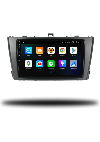 Martechno Toyota Avensis 2009-2014 Uyumlu Android Multimedya 4gb Ram 32GB Hafıza