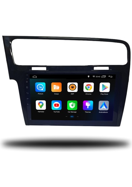 Martechno Volkswagen Golf 7 2013-2021 Uyumlu Android Multimedya 4gb Ram 32GB Hafıza