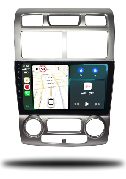Martechno Kia Sportage 2005-2010 Uyumlu Android Multimedya 4gb Ram 32GB Hafıza